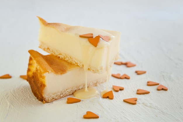 pasticcino parigino francese crema pasticcera al forno crema pasticcera in crosta di pasta frolla con cuori di arancia