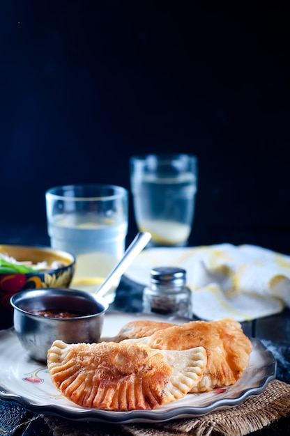 Pasties freschi al forno