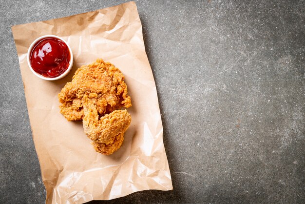 pasto di pollo fritto