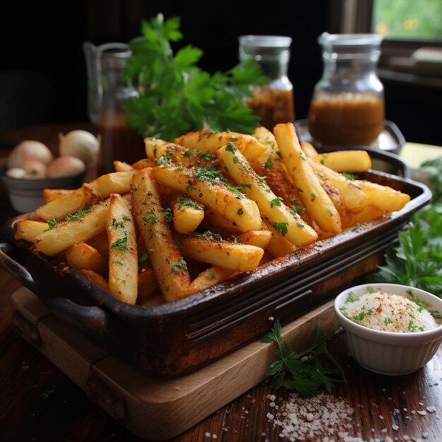 Patatine fritte fatte in casa