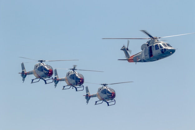 Patrulla Aspa, Eurocopter elicottero