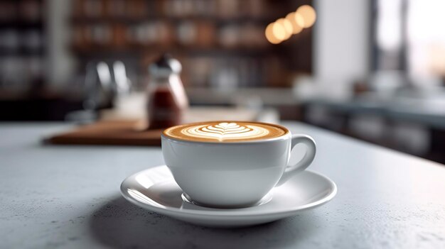 Pausa caffè in una riunione di conferenza IA generativa