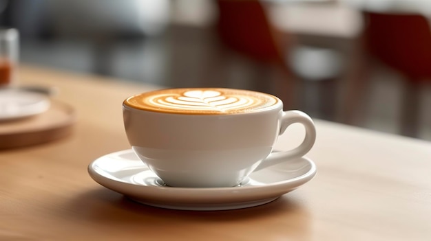 Pausa caffè in una riunione di conferenza IA generativa