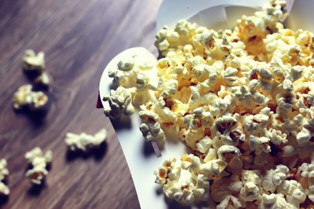 pavimento della scatola dei popcorn