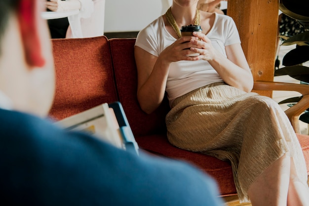 Paziente che vede un medico per la terapia