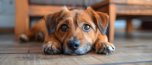 Peaceful Pooch A Serene Canine Portrait Concept Dog Photography Tranquil Setting Tailwagging Moments