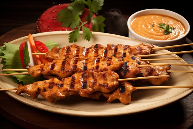 Peanut Turkey Satay