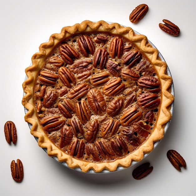 Pecan pie Pasticceria tradizionale Cucina americana Generative AI