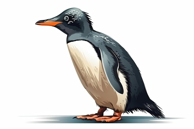 Penguin Balancing su One Le creato con la tecnologia Generative AI