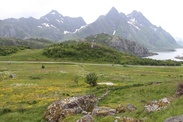 Penisola delle Lofoten in Norvegia