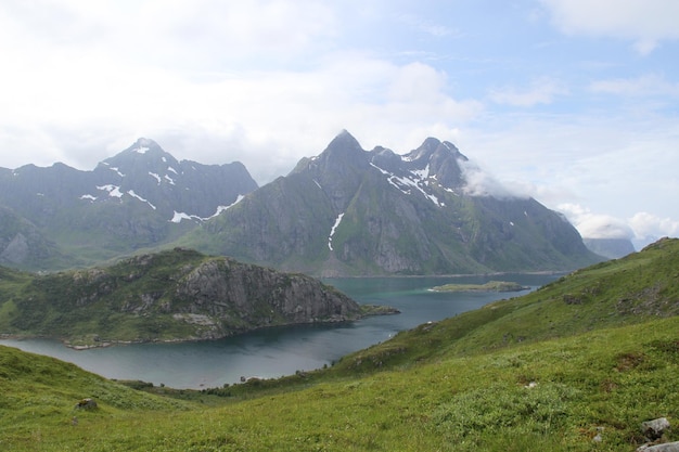 Penisola delle Lofoten in Norvegia