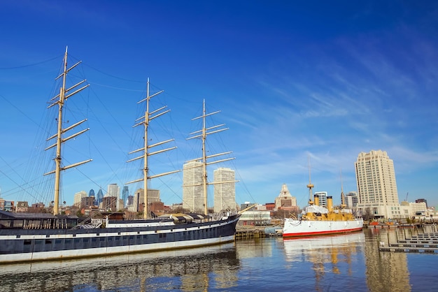 Penn Landing a Filadelfia negli Stati Uniti