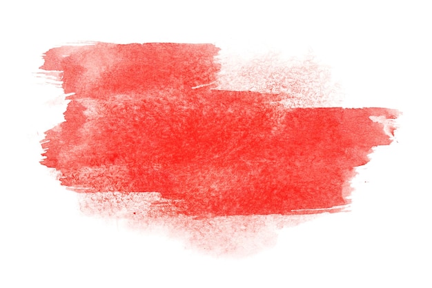 Pennellate di acquerello rosso - spazio per il tuo testo