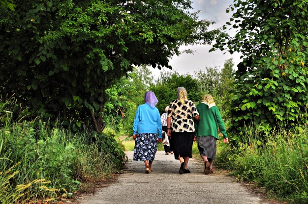 Pensionati su un walkx