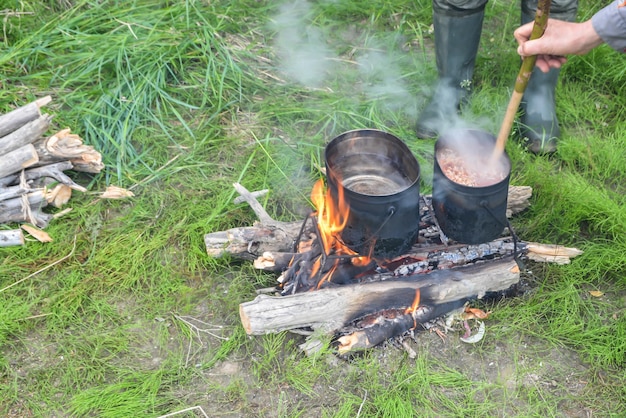 Pentole sul fuoco