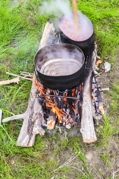 Pentole sul fuoco