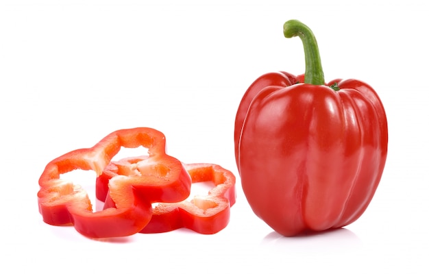 Pepe rosso isolato