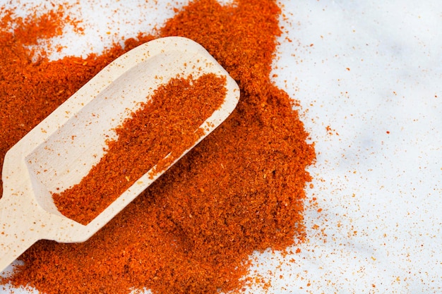 Peperoncino di cayenne macinato in polvere