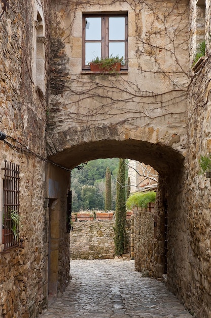 Peratallada a Girona Spagna