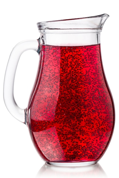 Percorsi di brocca d'acqua Chia fresca rossa