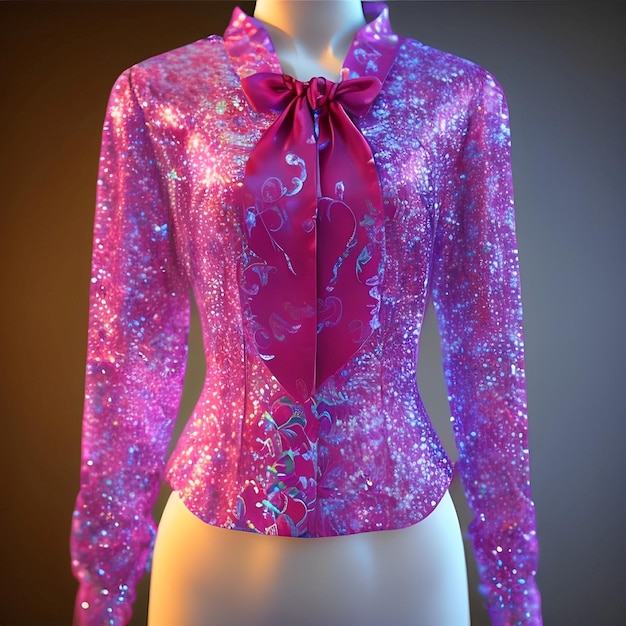 perfetto 3D bellissima camicia femminile