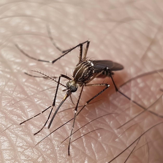 Pericoloso morso di zanzara infetta dalla malaria per la Giornata Mondiale della Malaria