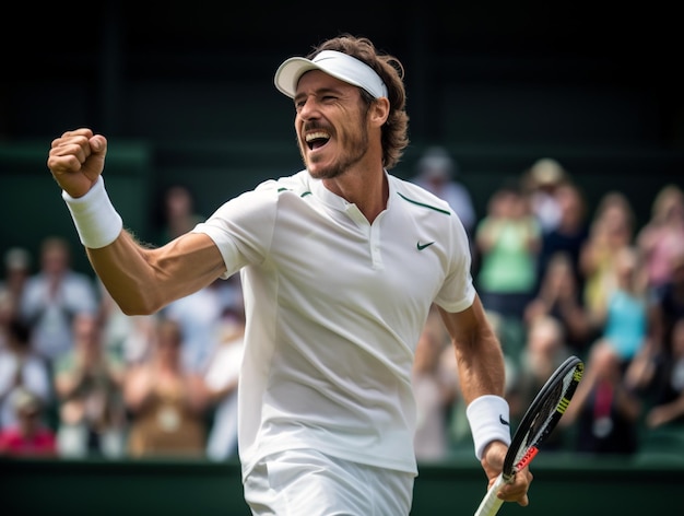 Person sembra concludere la sua migliore stagione di tennis a Wimbledon