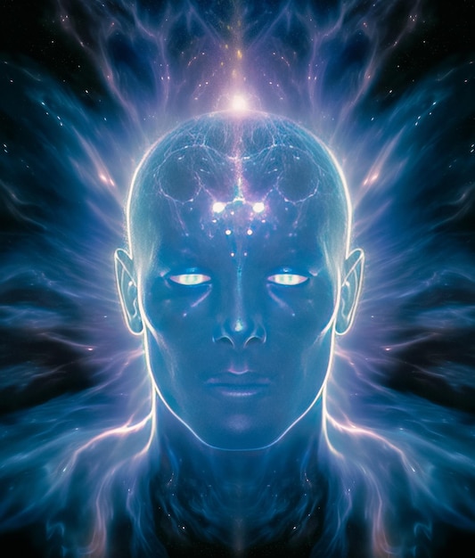 persona mentalmente connessa all'universo generato dall'intelligenza artificiale