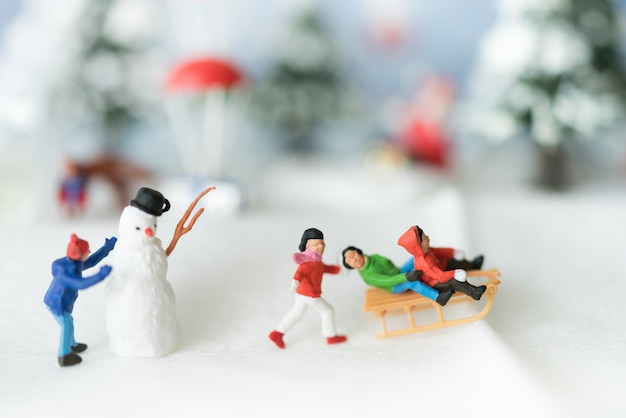 Personaggi natalizi e decorazioni