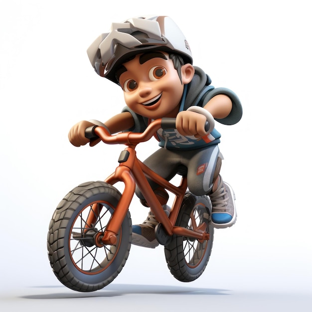 Personaggio 3D Happy Rider