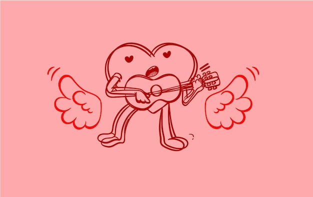 personaggio della mascotte di San Valentino