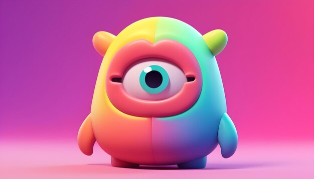 Personaggio di cartone animato 3D