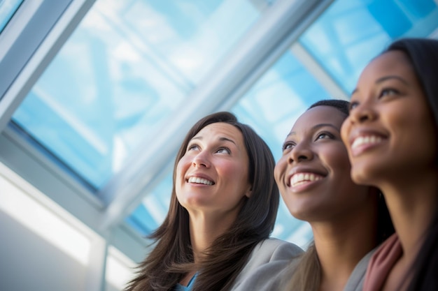 Persone di culture diverse che partecipano a un colloquio di lavoro inclusivo ed equo