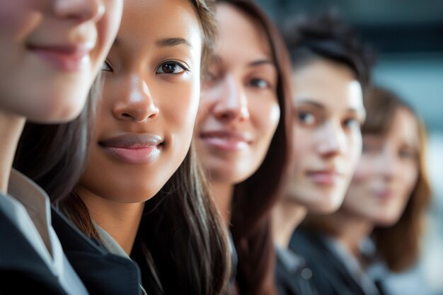 Persone di culture diverse che partecipano a un colloquio di lavoro inclusivo ed equo