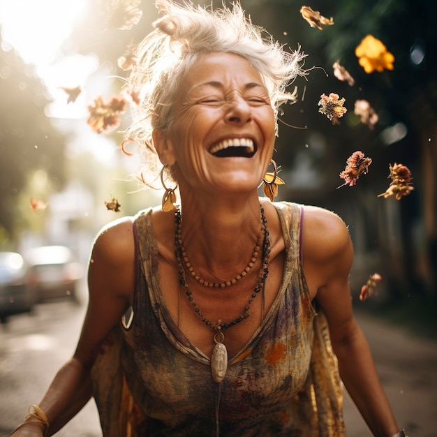 Persone felici che sorridono la fotografia