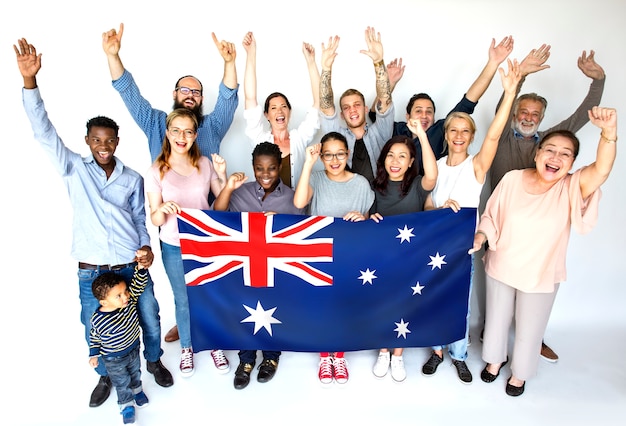 Persone felici dall&#39;Australia