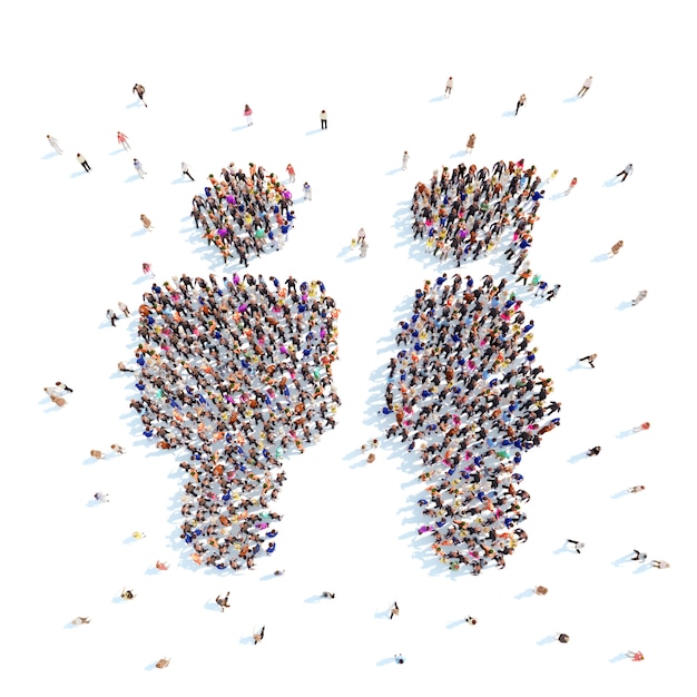 Persone in forma di uomo