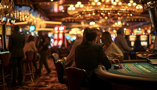 persone nel casinò