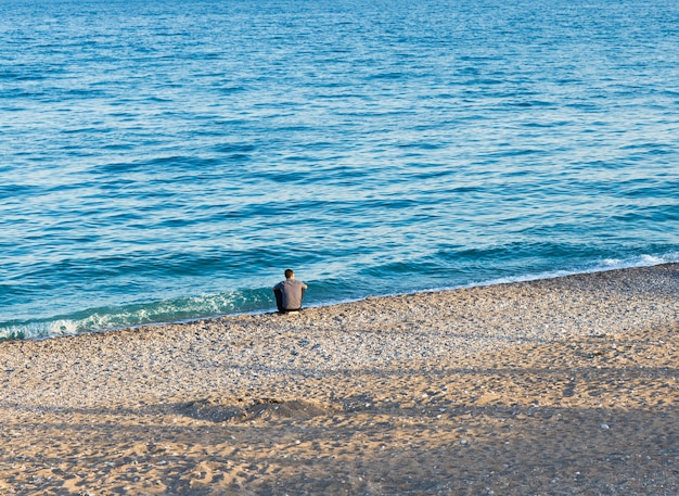 Persone sulla spiaggia