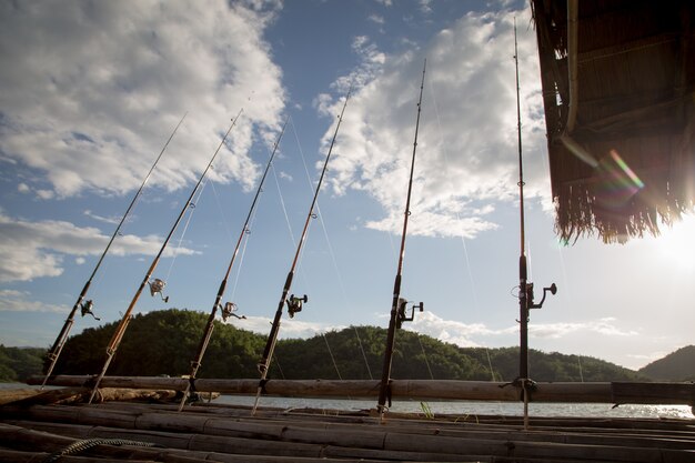 Pesca sul lago