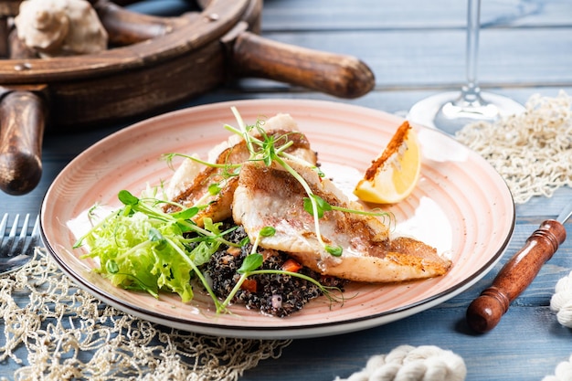 Pesce con quinoa-1