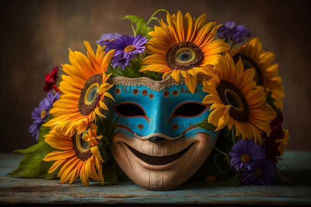 Pesce d'aprile Primo d'aprile Maschera di risate e sorrisi Gioia e scherzi Clown e artisti Lotteria e divertimento Divertente biglietto di auguri Volantino pubblicitario Volantino articolo Design colorato