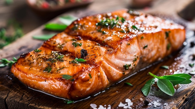 pesce rosso fritto con erbe e limone