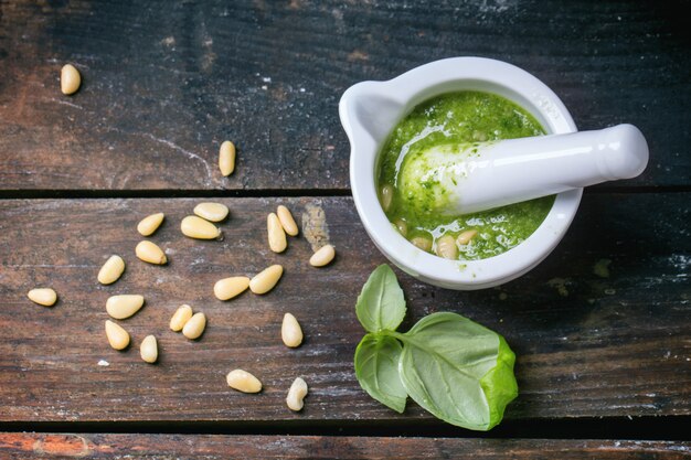 Pesto fatto in casa