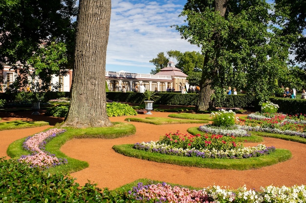 Peterhof Park a San Pietroburgo in Russia