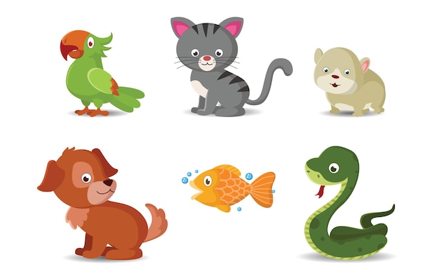 Pets Cartoon Collection