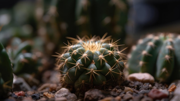 Peyote mescalina cactus generativo ai