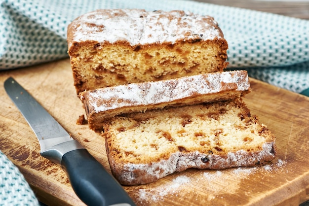 Pezzi di torta alla frutta