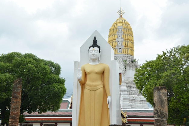 Phitsanulok Thailandia 21 maggio 2022 Wat Phra Sri Rattana Mahathat Tempio Phitsanulok in Thailandia