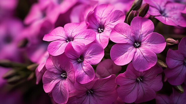 Phlox da vicino